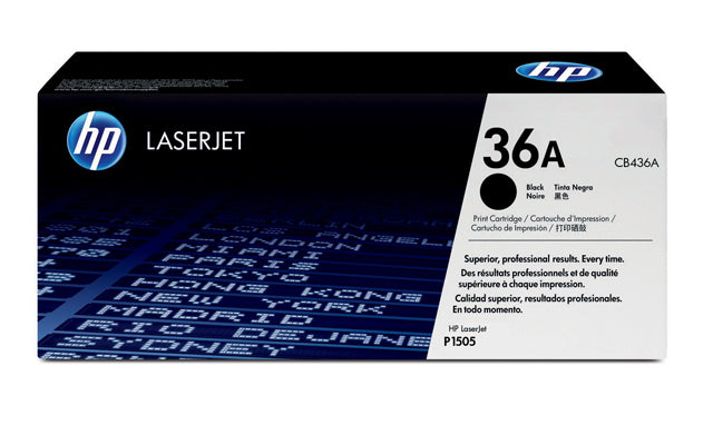 HP Toner CB436A 36A Black