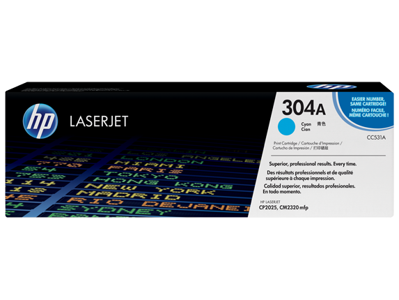 HP Toner CC531A 304A Cyan