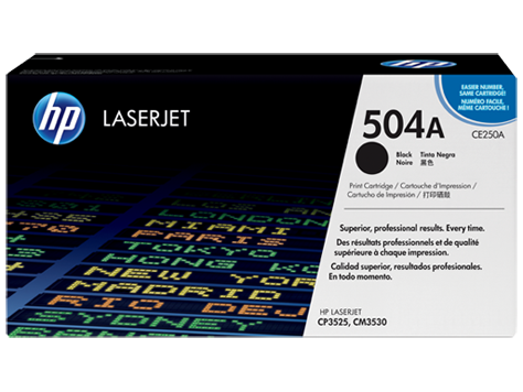 HP Toner CE250A 504A Black