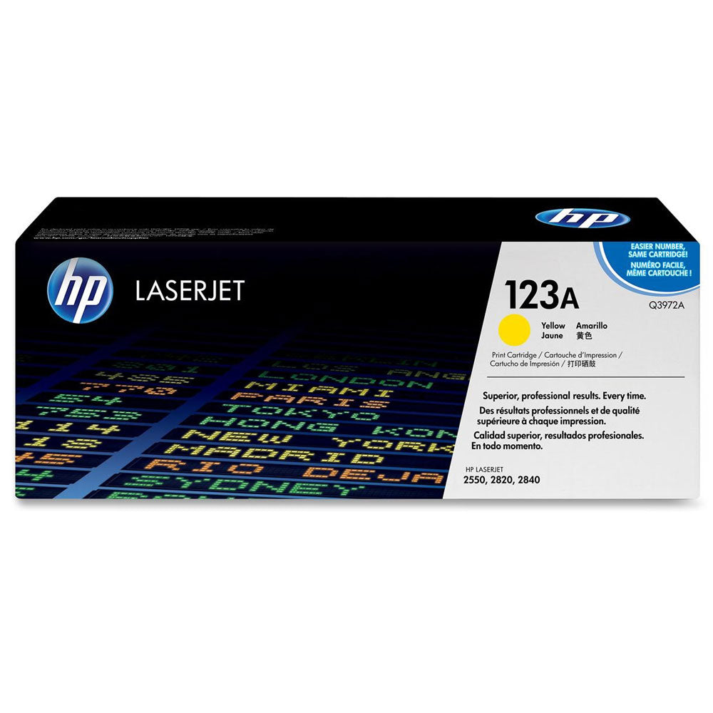 HP Toner Q3972A 123A Yellow