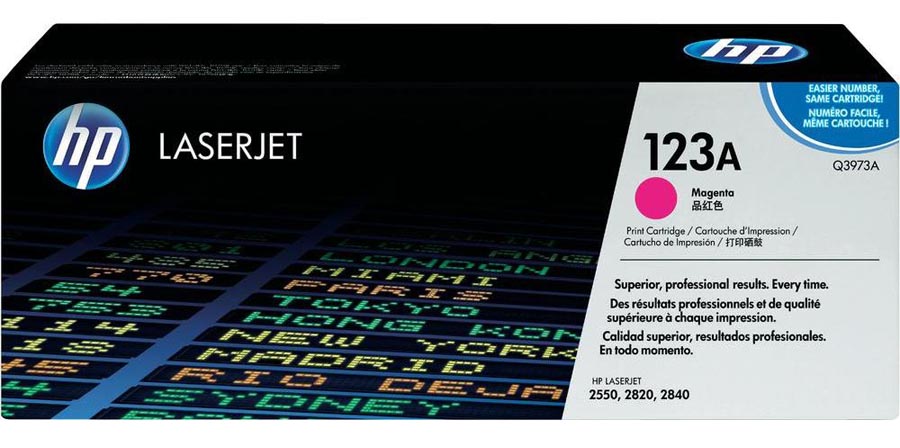 HP Toner Q3973A 123A Magenta