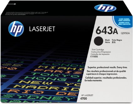 HP Toner Q5950A 643A Black