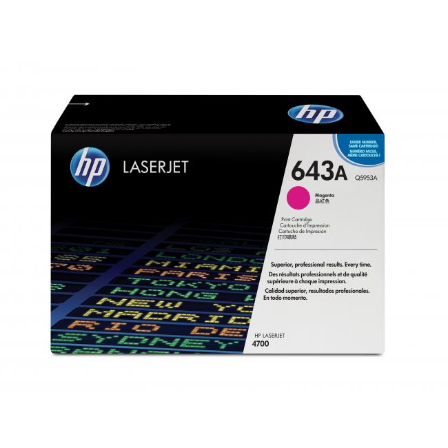 HP Toner Q5953A 643A Magenta