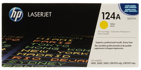 HP Toner Q6002A 124A Yellow