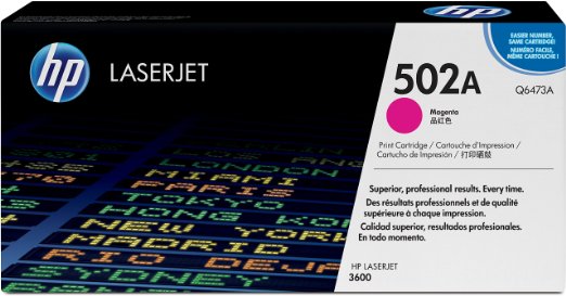 HP Toner Q6473A 502A Magenta