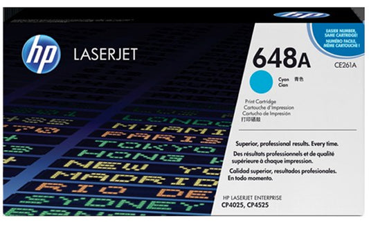 Buy HP Toner CE261A 648A Cyan from Vmart in Pakistan