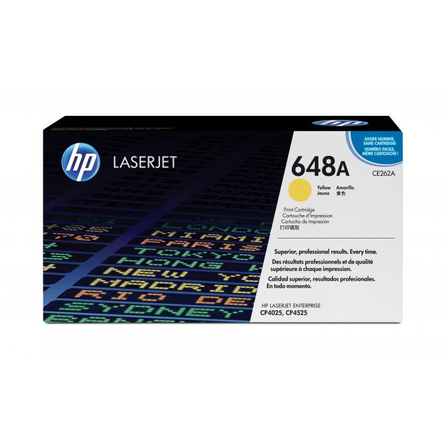 HP Toner CE262A 648A Yellow