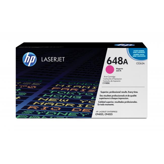 HP Toner CE263A 648A Magenta