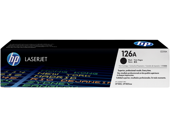 HP Toner CE310A 126A Black