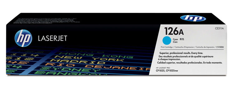 HP Toner CE311A 126A Cyan