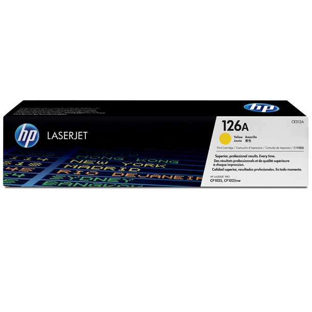 HP Toner CE312A 126A Yellow