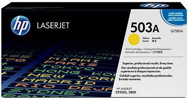 Buy HP Toner Q7582A 503A Yellow from Vmart in Pakistan