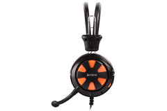 A4Tech ComfortFit Stereo Headset HS-28 - Orange/Black