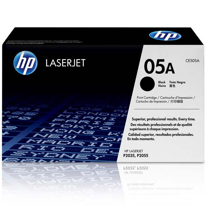 HP Toner CE505A 05A Black