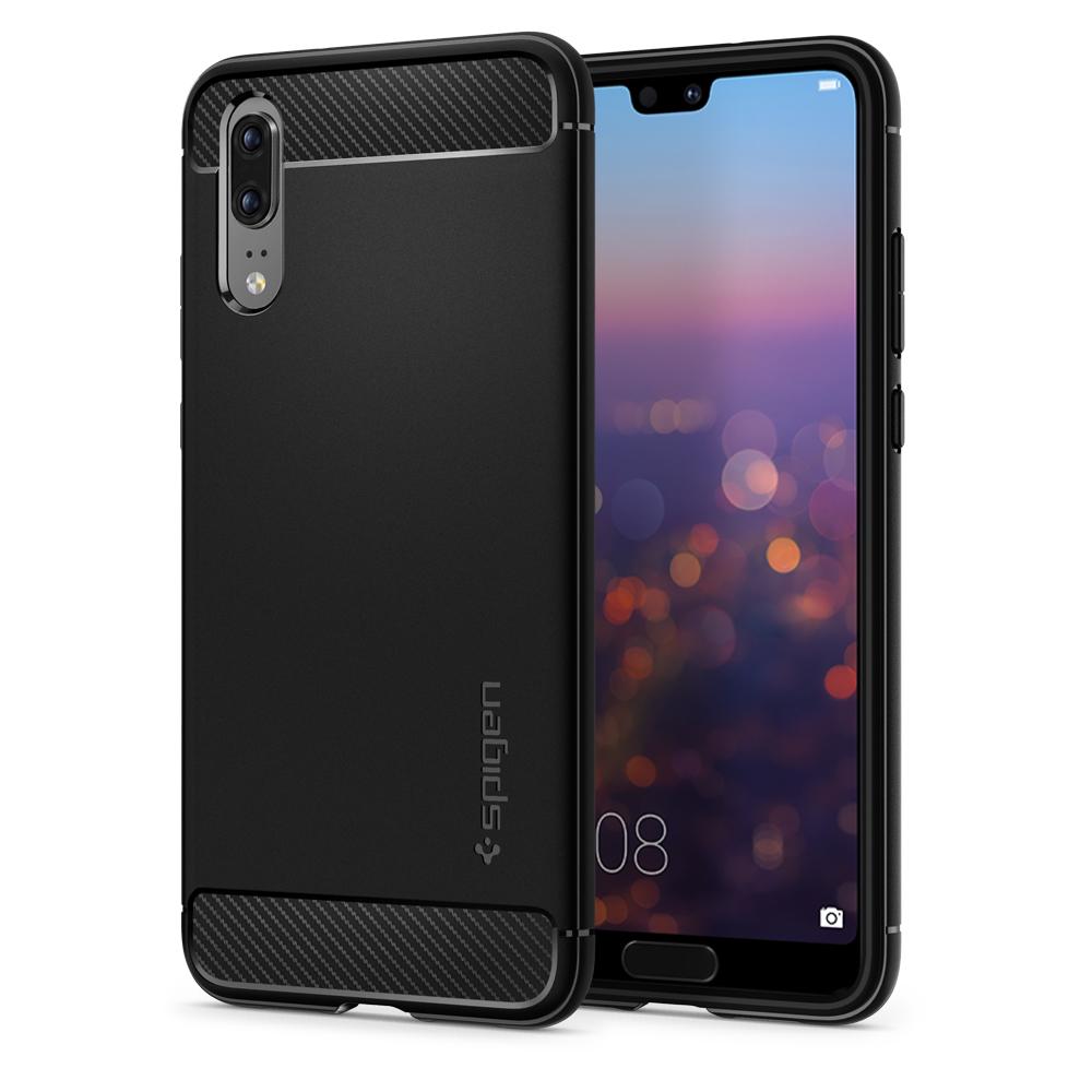 Spigen Huawei P20 Pro Case Rugged Armor - Black