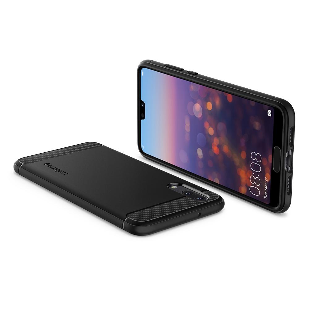 Spigen Huawei P20 Pro Case Rugged Armor - Black