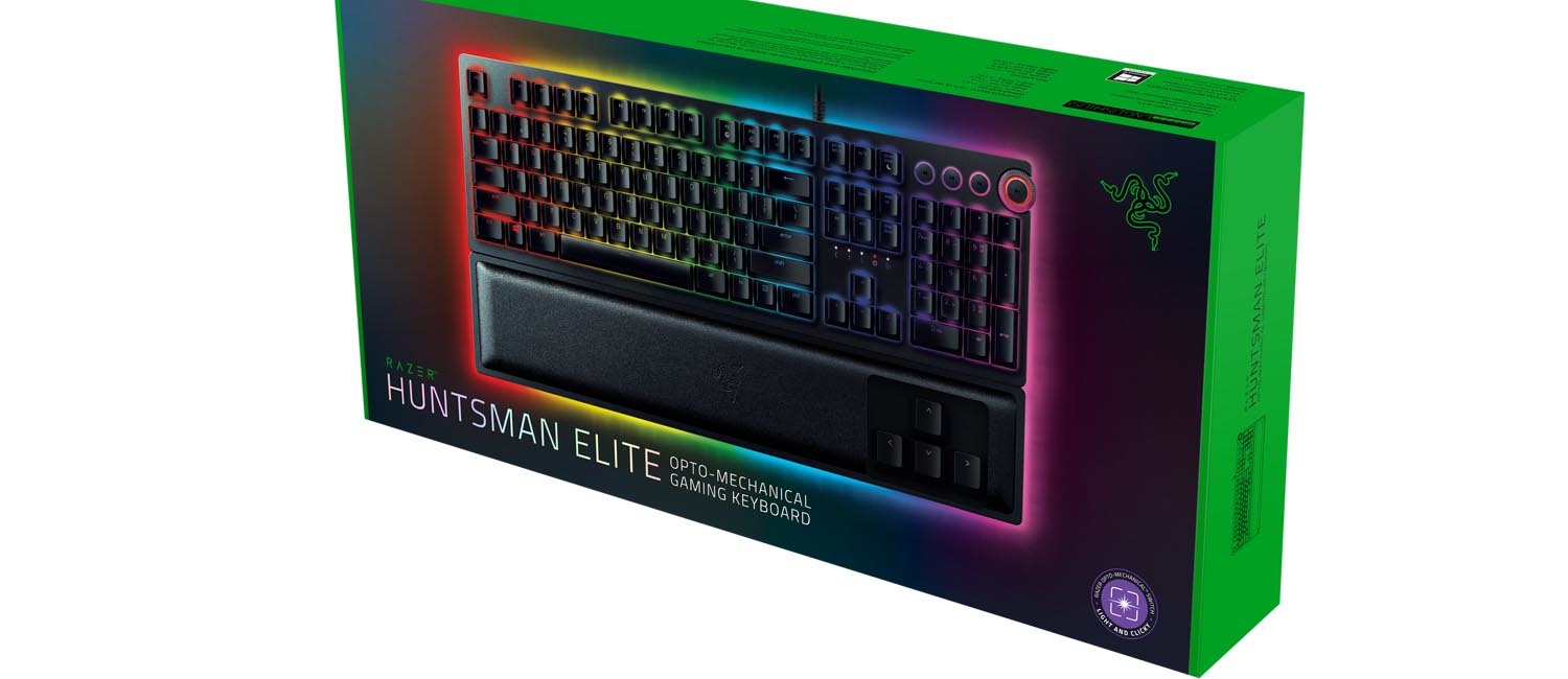 Buy Razer Huntsman Elite Opto-Mechanical Switch Gaming Keyboard - Red Switch from Vmart in Pakistan