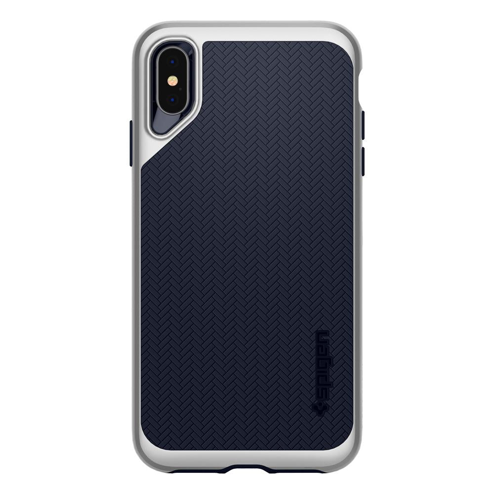 Spigen iPhone XS Max Case Neo Hybrid - Satin Silver