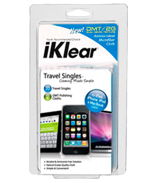 iKlear Travel Singles Kit (for iPod, iPhone, iPad, MacBook)