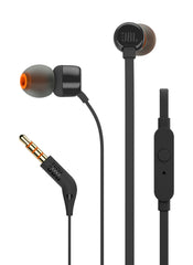 JBL T110 In-Ear Headphones (Black)