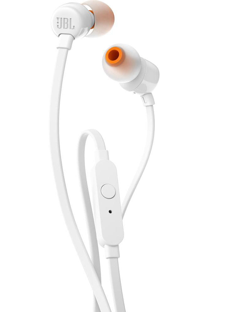 JBL T110 In-Ear Headphones (White)