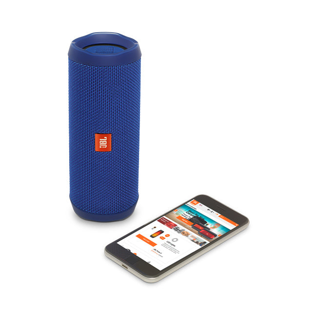 JBL Flip 4 Waterproof Portable Bluetooth Speaker - Blue