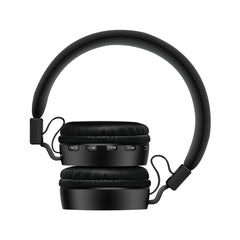 Space JAM HD Wireless with Mic Headphones JM-611 - Black