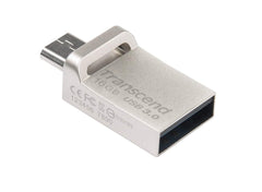 Transcend JetFlash 880 16GB OTG USB For Android - Silver