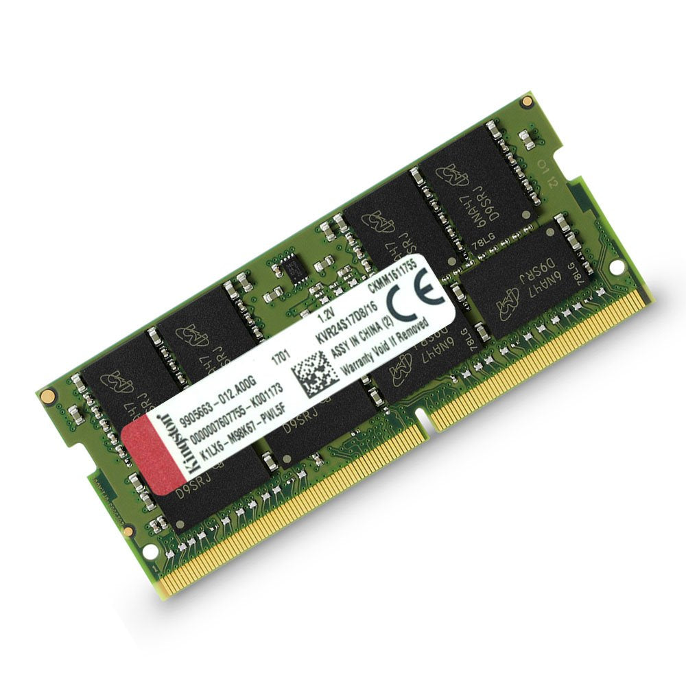 Kingston KVR24S17D8/16 2400MHz DDR4 Non-ECC CL17 260-Pin SODIMM Ram - 16GB