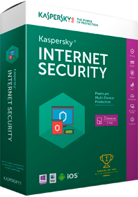 Buy Kaspersky Internet Security 2016 2PCS Box pack With DVD from Vmart in Pakistan
