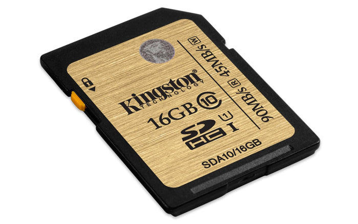 Kingston 16GB SDHC Class-10 UHS-I Ultimate Flash Card