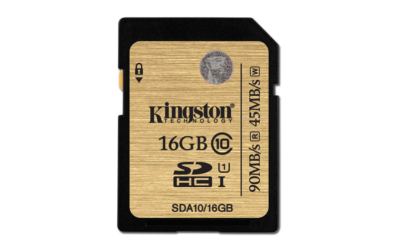 Kingston 16GB SDHC Class-10 UHS-I Ultimate Flash Card