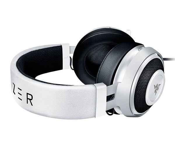 Razer Kraken Pro V2 Gaming Headset - White (Oval Shape Design)