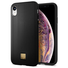 Spigen iPhone XR Case LA MANON Classy - Black