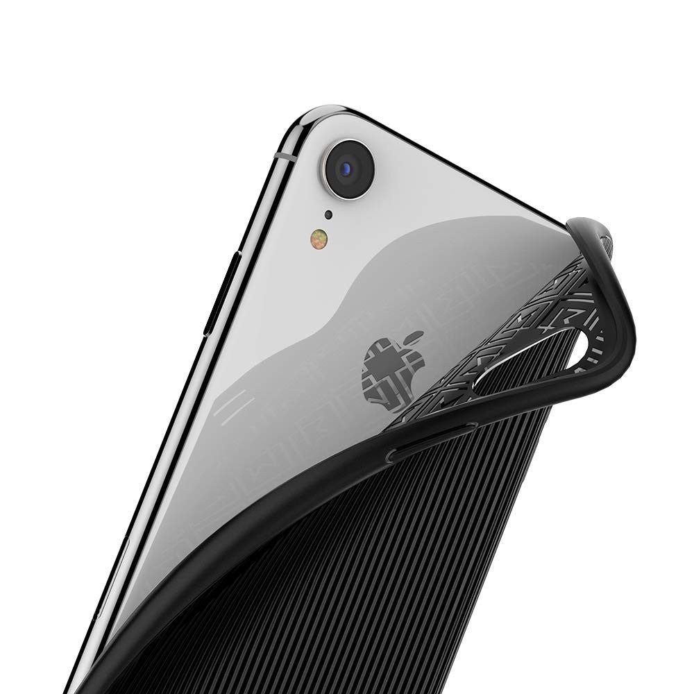 Spigen iPhone XR Case LA MANON Classy - Black