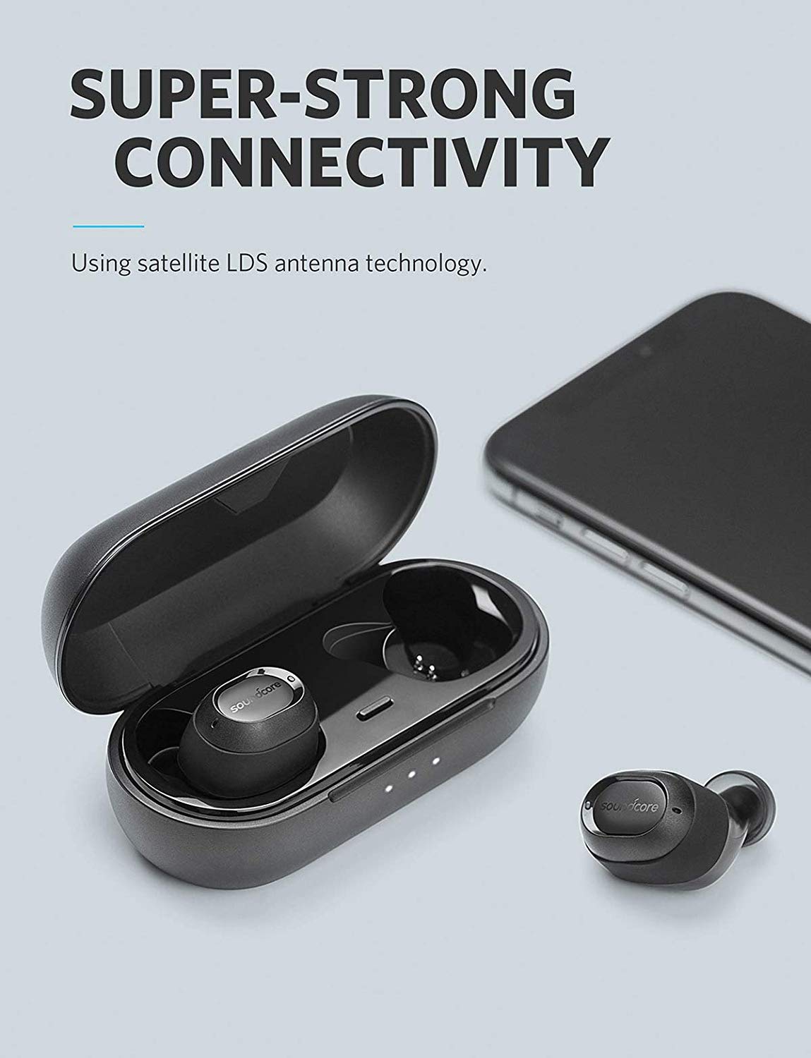 Anker Soundcore Liberty Lite True-Wireless Earphones - Black