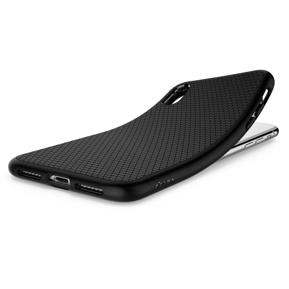 Spigen iPhone XS Max Case Liquid Air - Matte Black