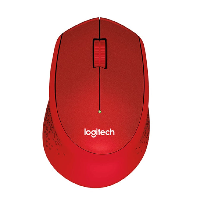 Logitech M331 Silent Plus Wireless Mouse - Red