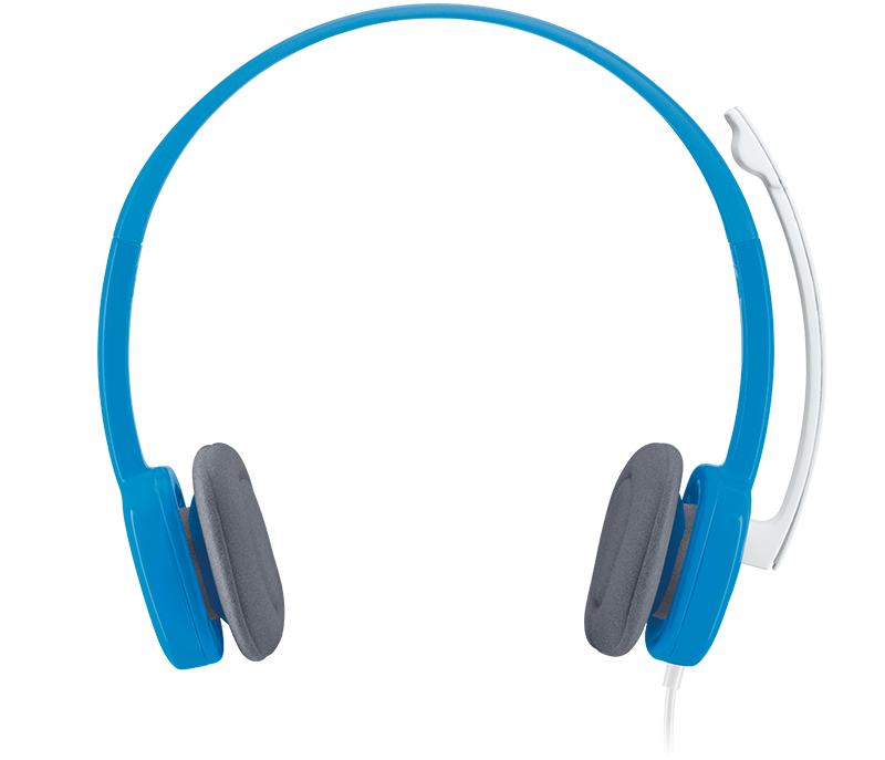 Logitech H150 Stereo Headset - Sky Blue