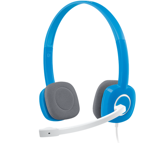 Buy Logitech H150 Stereo Headset - Sky Blue from Vmart in Pakistan