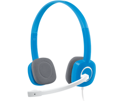 Logitech H150 Stereo Headset - Sky Blue