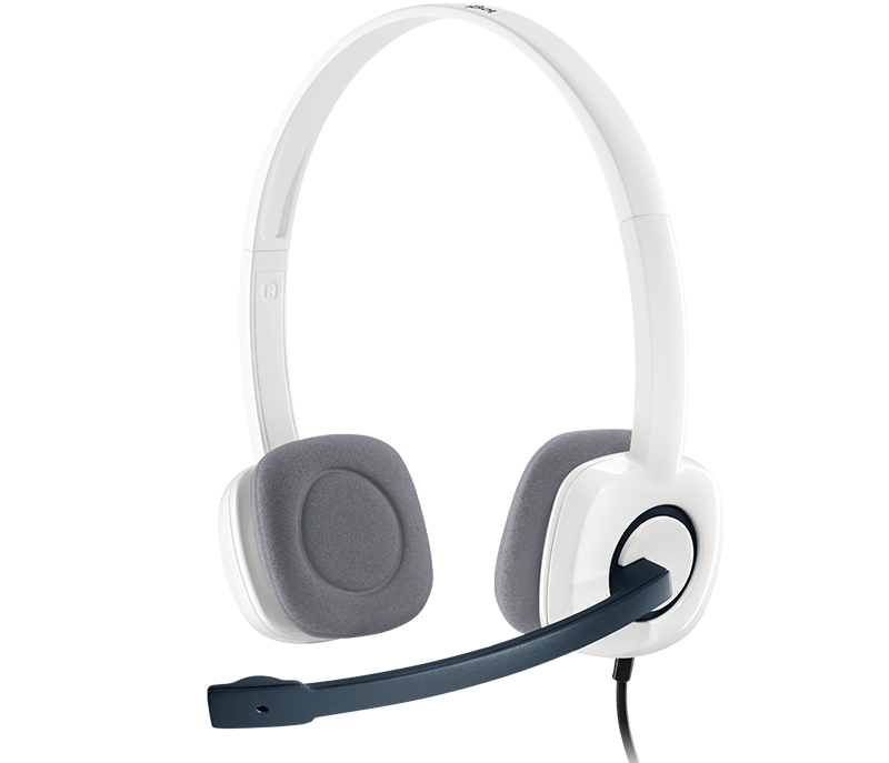 Logitech H150 Stereo Headset - Cloud White