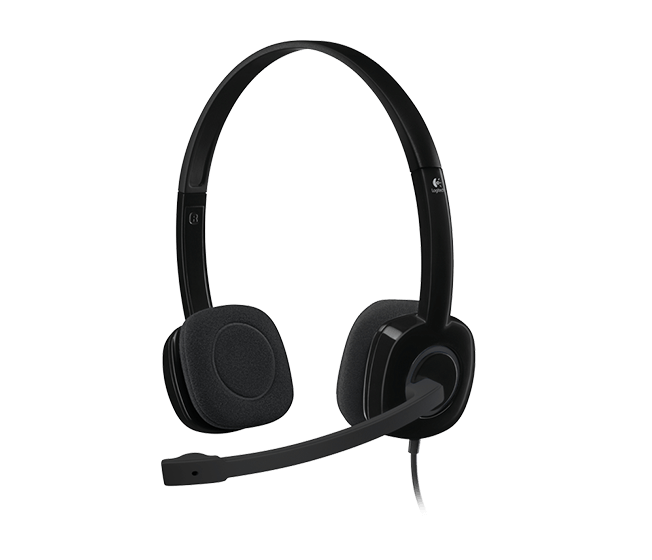 Logitech H151 Stereo Headset Light Weight and Adjustable Headset