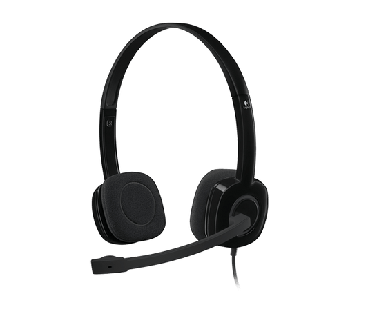 Buy Logitech H151 Stereo Headset Light Weight and Adjustable Headset from Vmart in Pakistan