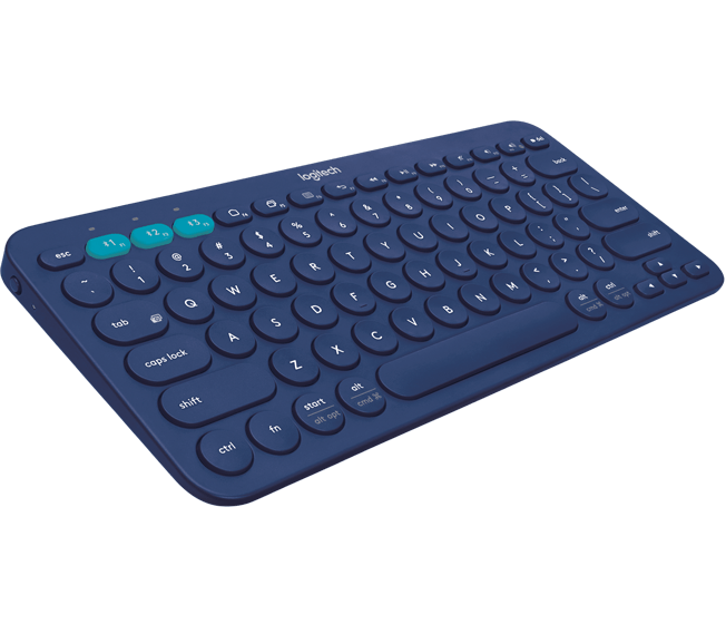 Buy Logitech K380 Multi-Device Bluetooth Keyboard - Blue from Vmart in Pakistan