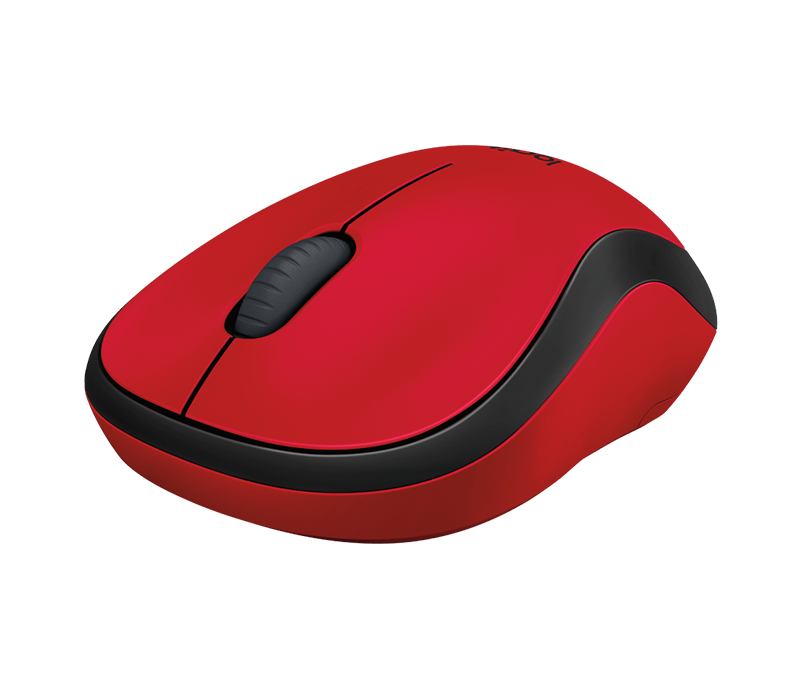 Buy Logitech M221 Silent Wireless Mouse - Red from Vmart in Pakistan