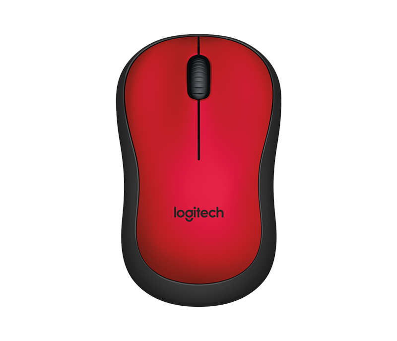 Buy Logitech M221 Silent Wireless Mouse - Red from Vmart in Pakistan