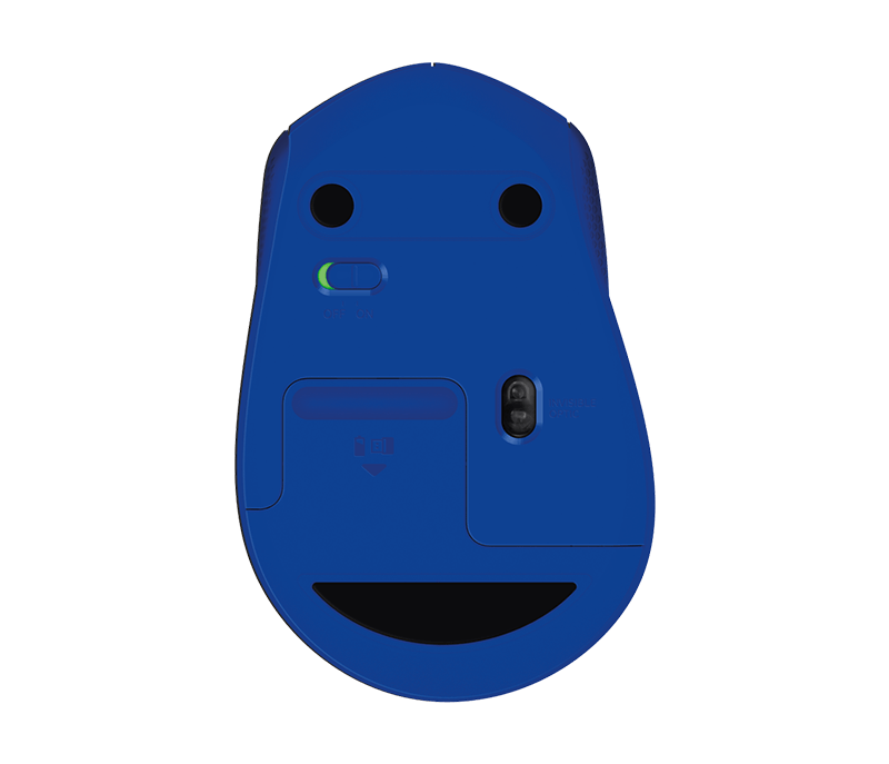 Buy Logitech M331 Silent Plus Wireless Mouse - Blue from Vmart in Pakistan