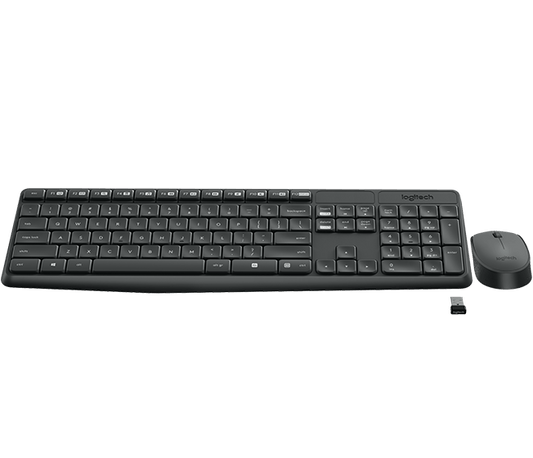Buy Logitech MK235 Wireless Keyboard and Mouse from Vmart in Pakistan