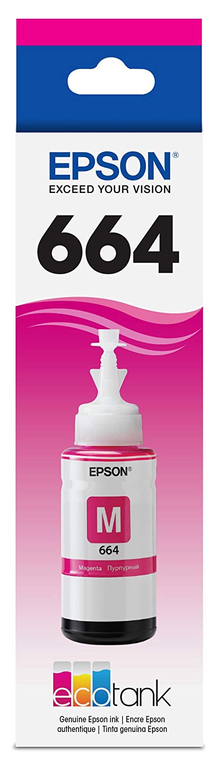 Epson 664 70ml 4 Color Ink Bottles Set